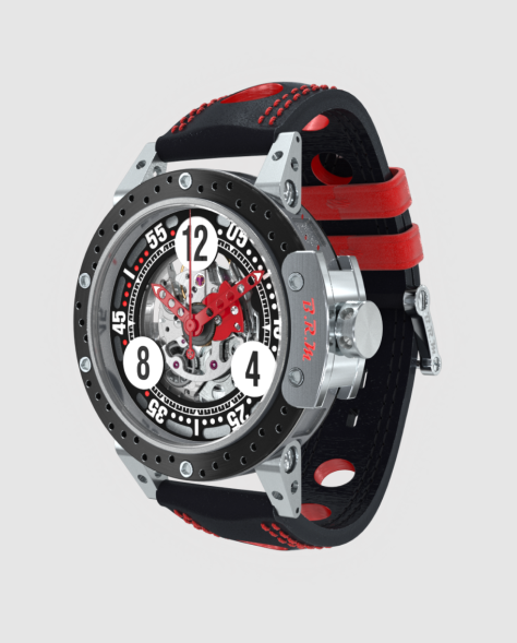 Review High Quality B.R.M Replica Watches For Sale BRM Racing DDF6-46 Red Skeleton